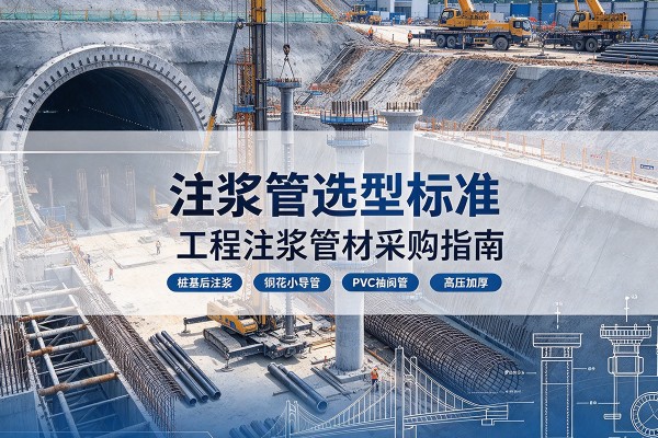 淮阳注浆管选型标准